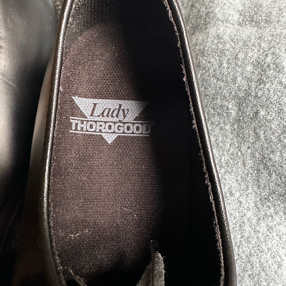 Lady Thorogood Leather Oxford Dress Shoes - Picture 6 of 7